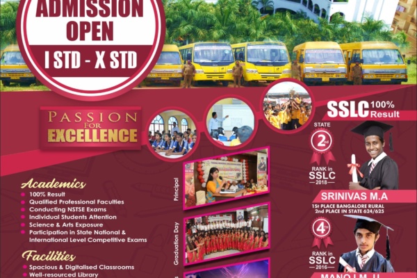 Admission Open for 2020-21